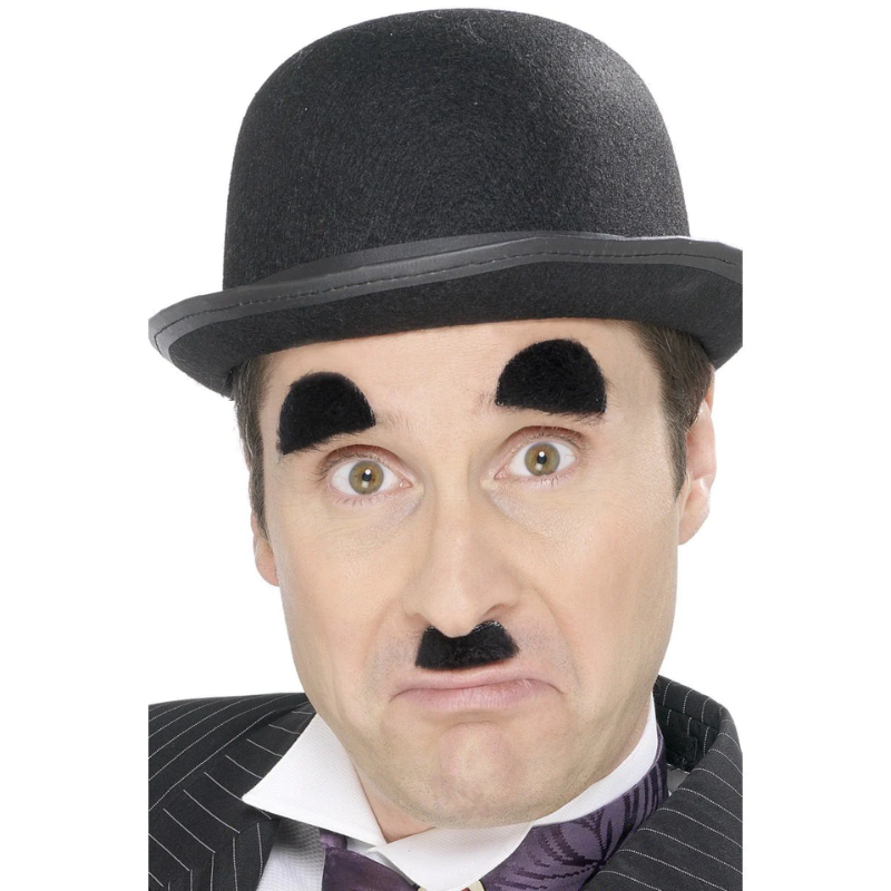 Moustache et sourcils de Chaplin