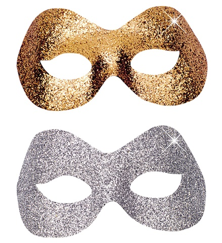 [WID6425K] Metallic glitter eye mask