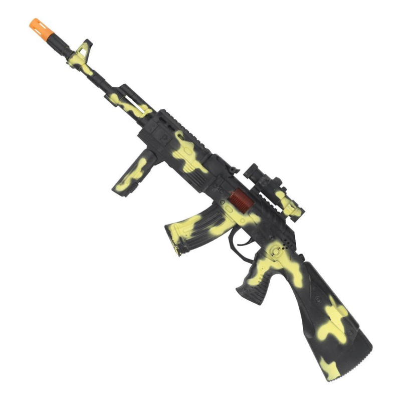 [SMI22233] Camouflage-Maschinengewehr mit Funkeneffekt 59 cm