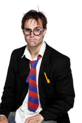 [SMI26444] School Tie, Red & Blue