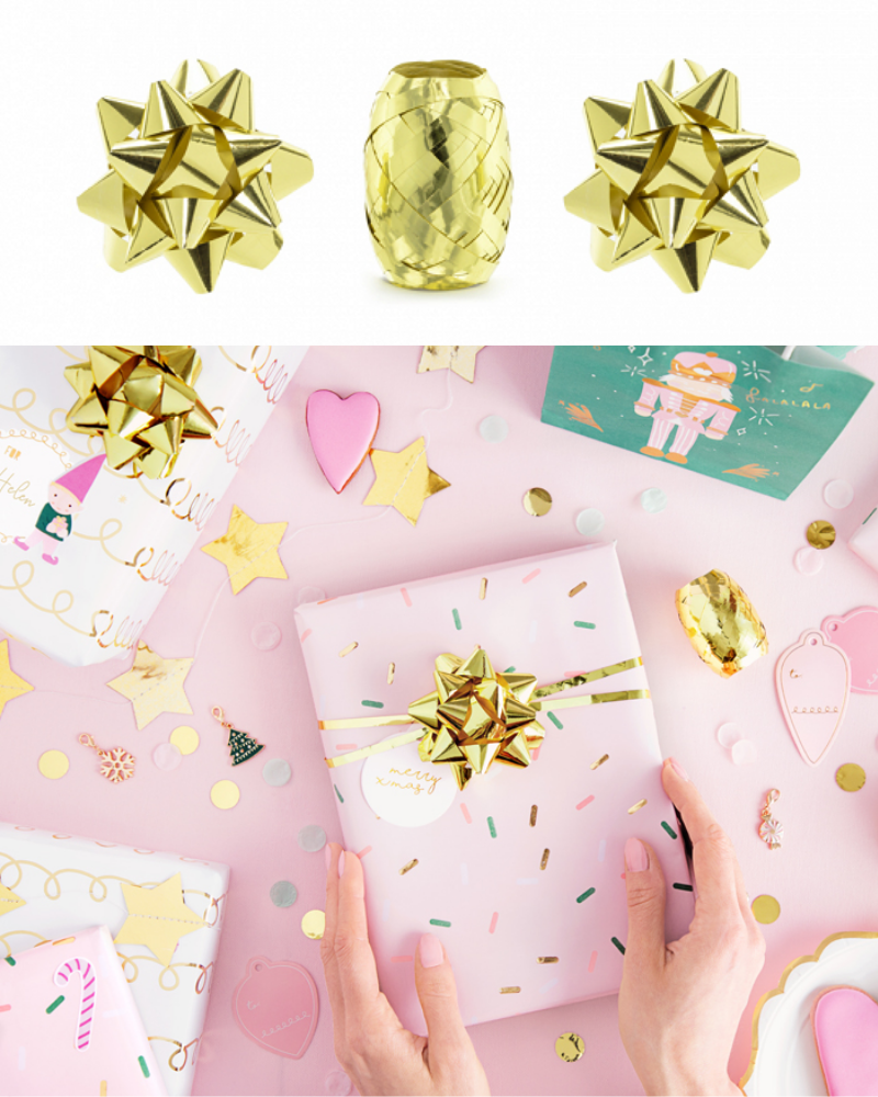 Set ruban et nœuds cadeaux