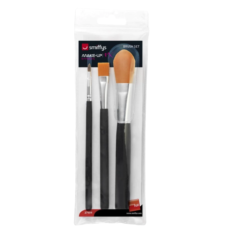 [SMI27604] Set 3 Pinsel mit Schminke
