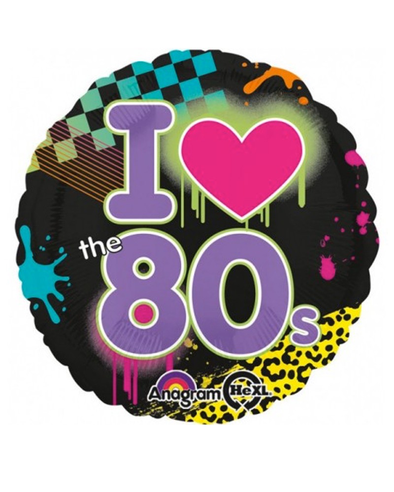 [AMS2745901] Luftballon "I ♥ the 80's"