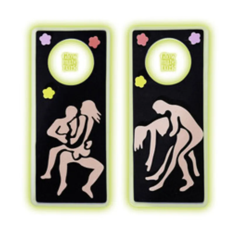 Panneau de porte phosphorescent