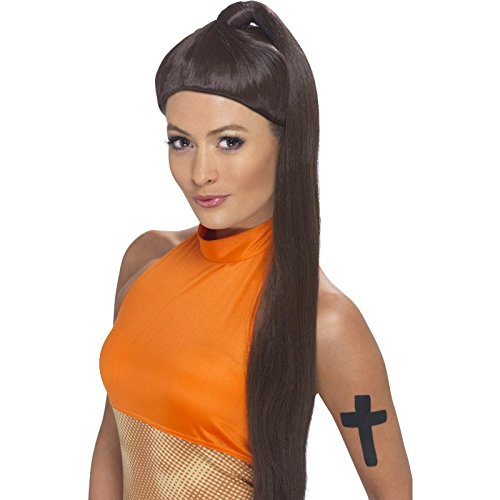 Sporty Power Wig, Brown