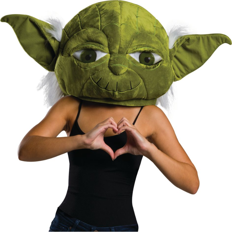 [RUB200238] Yoda Adult Mascot Mask