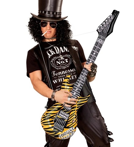[WID23941] Guitare gonflable motif animalier