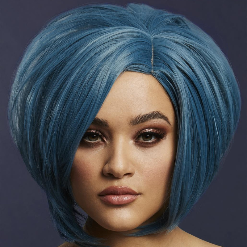 [SMI72025] Fever Savanna Wig, True Blend, Petrol Blue