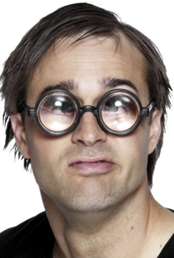 Lunettes loupe noires