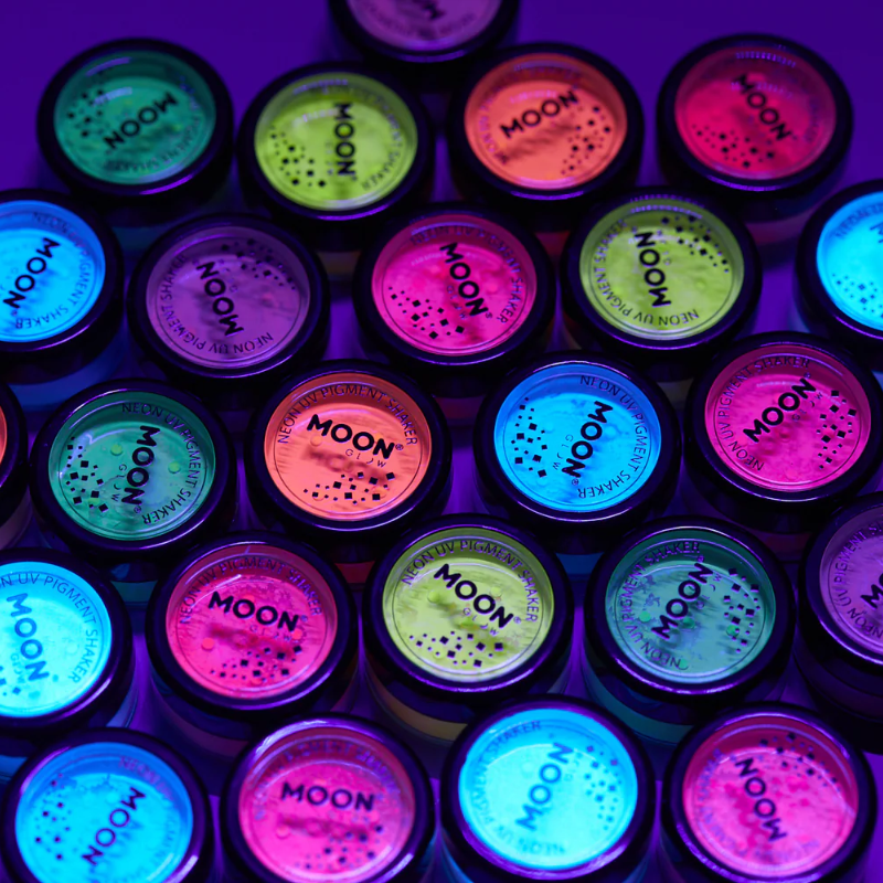 Moon Glow pigment neon UV en shaker - Rose