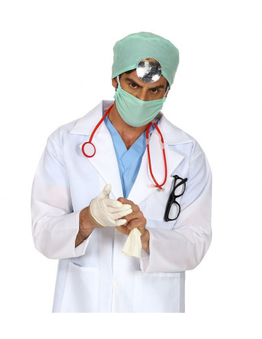 [WID00318] Doctor Kit (hat, mask, head mirror, stethoscope)