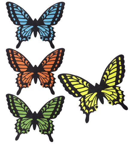 [WID00539] Butterfly Wings 60 x 48 cm - 4 assorted colours