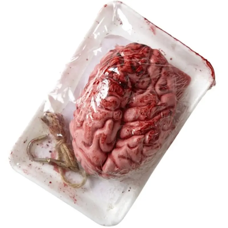 Décoration cerveau ensanglanté