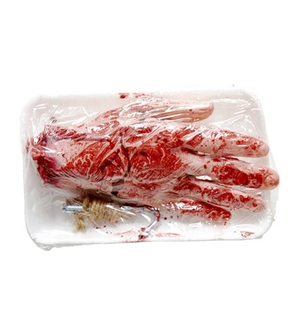[WID01036] Blutige abgetrennte Hand