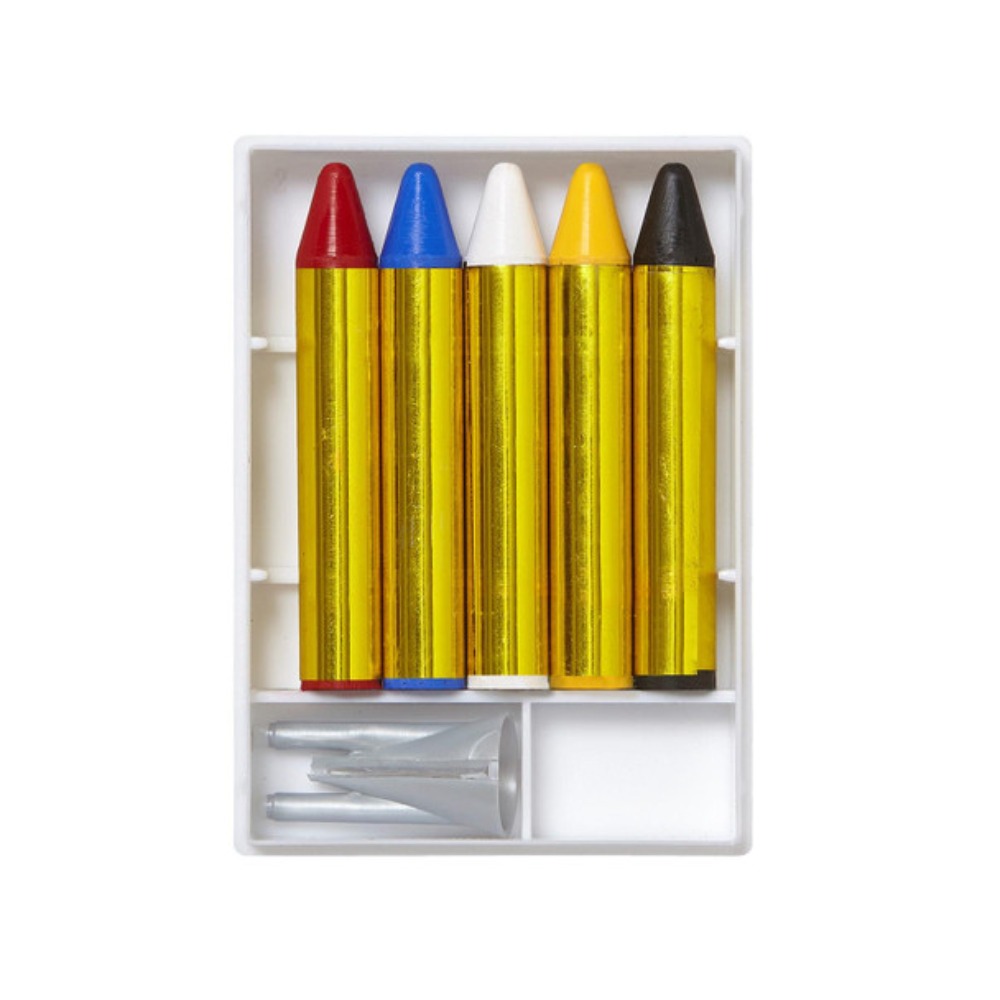 [WID02402] Set de 5 Crayons à Maquillage avec Taille Crayon