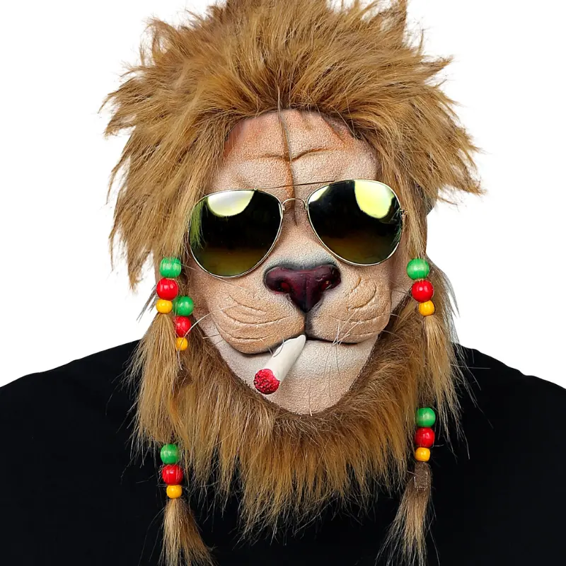 [WID03302] Masque de Lion rasta
