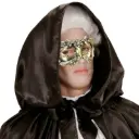 Venezianische Barockmaske Bronze