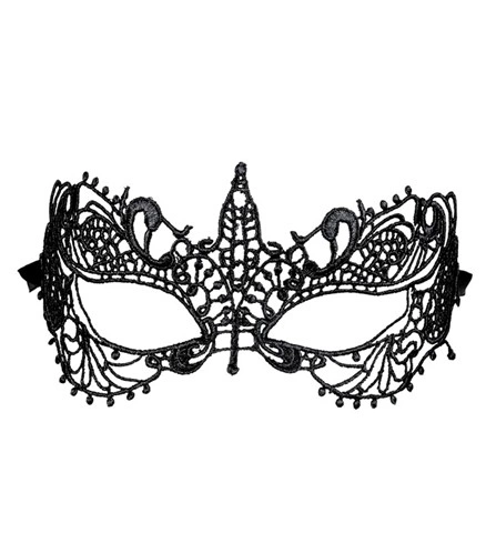 [WID04742] Black lace eye mask