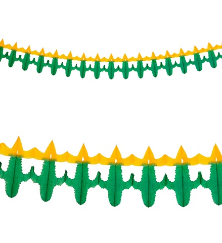 [WID05332] Cactus garland 3 m