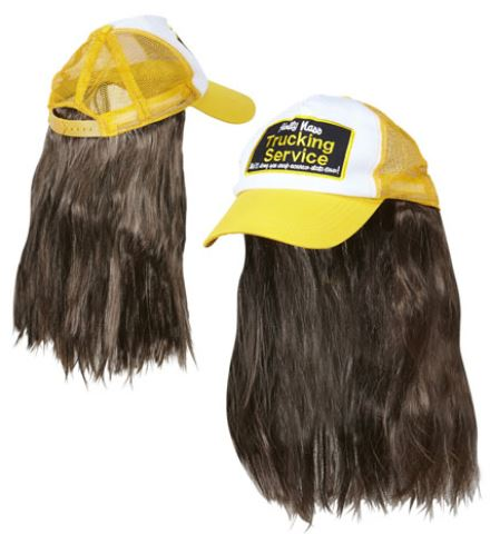 [WID05934] Trucker Cap with Hair