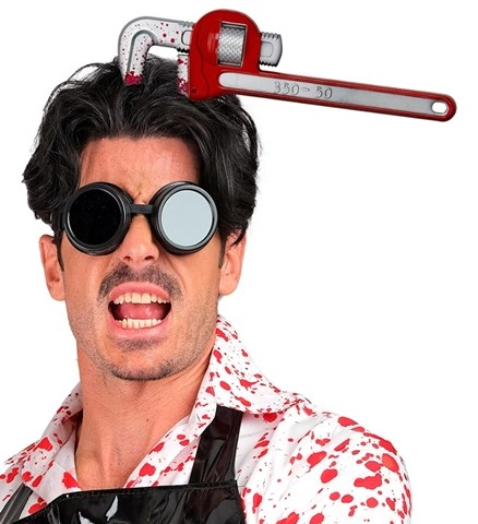 [WID09583] Bloody Socket Wrench Headband