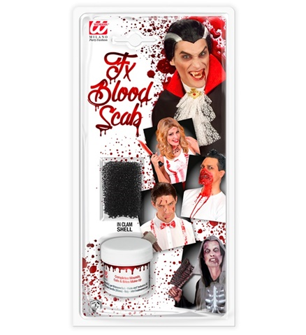 [WID09604] Set faux sang avec applicateur éponge