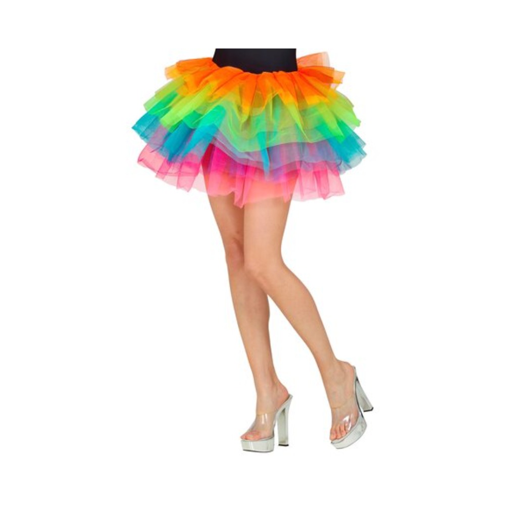 [WID10344] Regenbogen-Tutu 45 cm