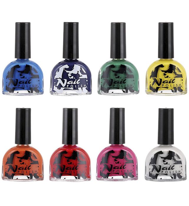 [WID1970Y] Vernis à Ongles 7ml - 8 couleurs assorties