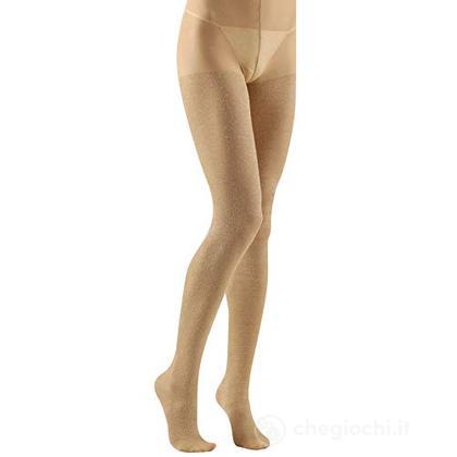 Collant doré brillant  Taille Unique