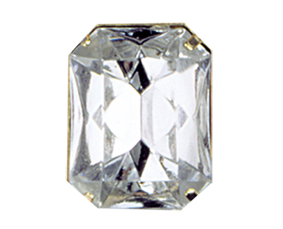 bague avec gros diamant (faux)