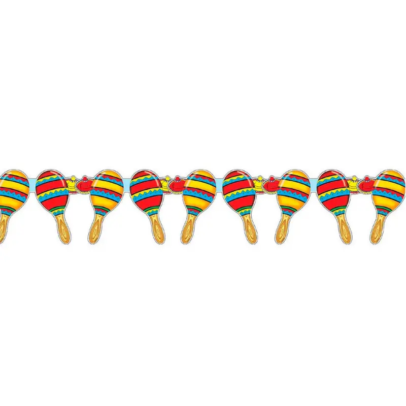 Guirlande de maracas de 3m 
