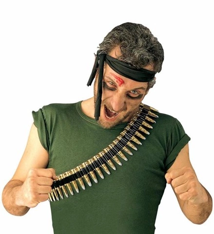 [WID2721G] Cartouchière en plastique style militaire