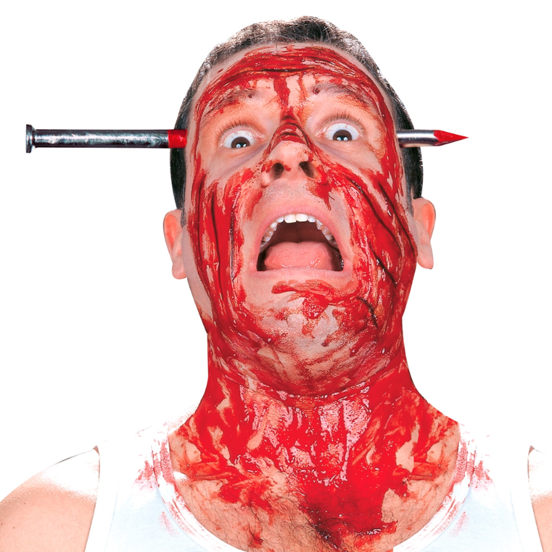 Clou à travers la tête - Halloween