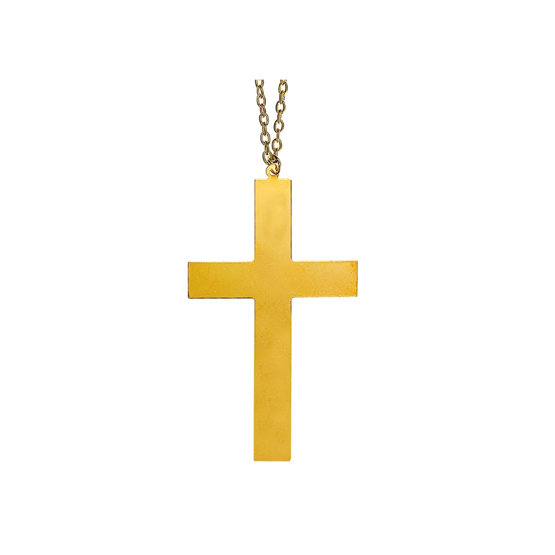 Collier Croix Dorée