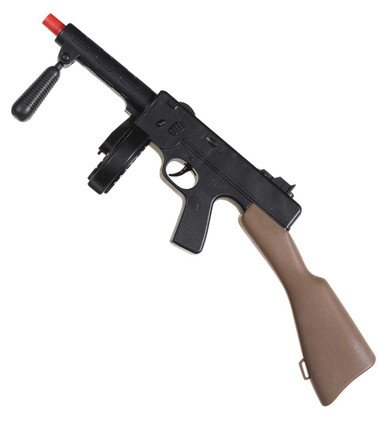 [WID3062G] mitraillette gangster sonore 50 cm