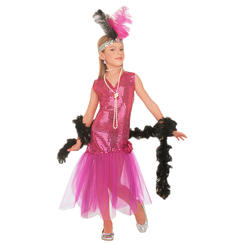 [WID3799B] Déguisement charleston "Brigitte" pour fille  