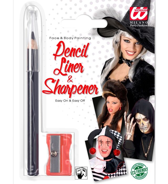 [WID4076M] Crayon noir avec taille crayon