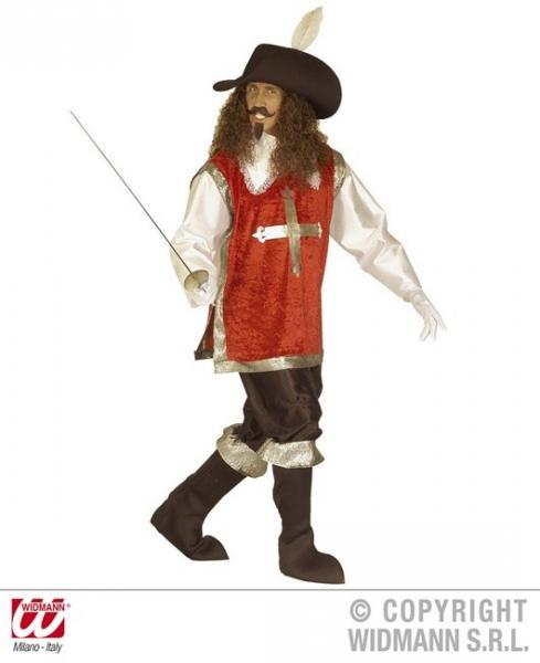 Mousquetaire (Chemise avec Cape, Pantalon, Surbottes et Chapeau) Taille S