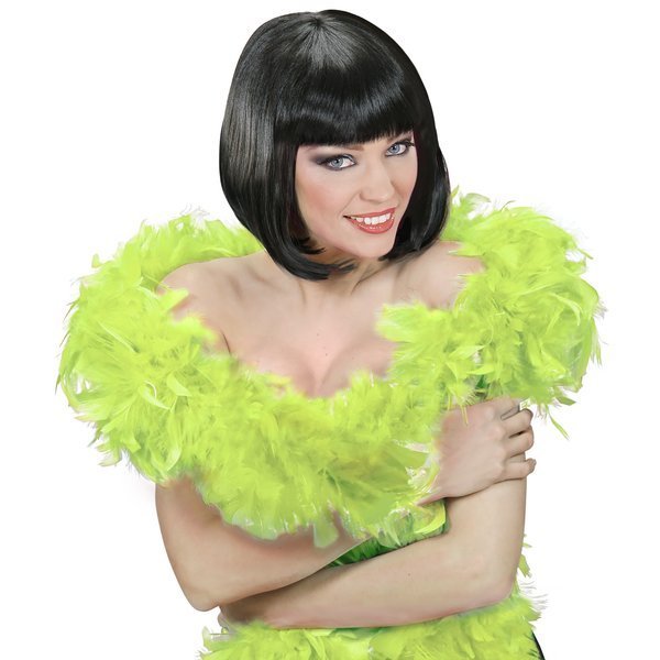 Boa à plumes jaune - 1,80 cm / 110g