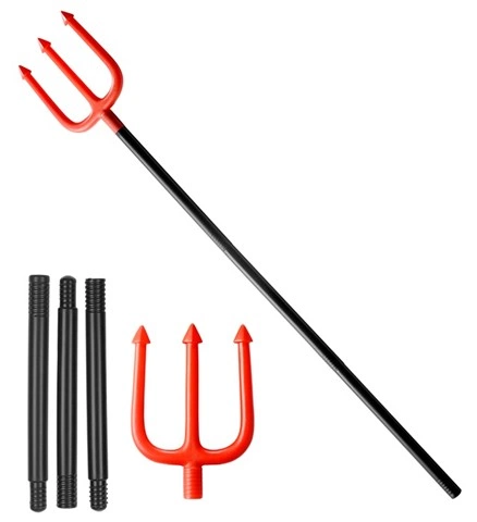 [WID5279D] Devil pitchfork 114 cm