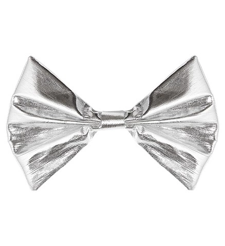 [WID53752] Fliege in Silber-Metallic