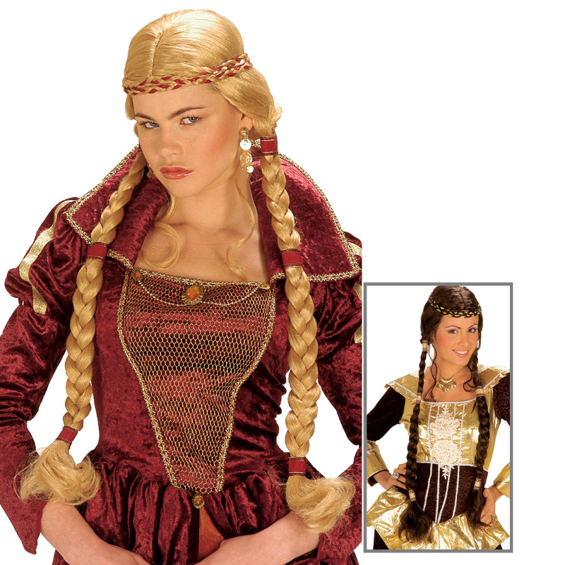 PERRUQUE JULIETTE AVEC NATTES