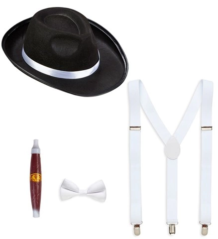 [WID68555] Gangster-Accessoire-Set