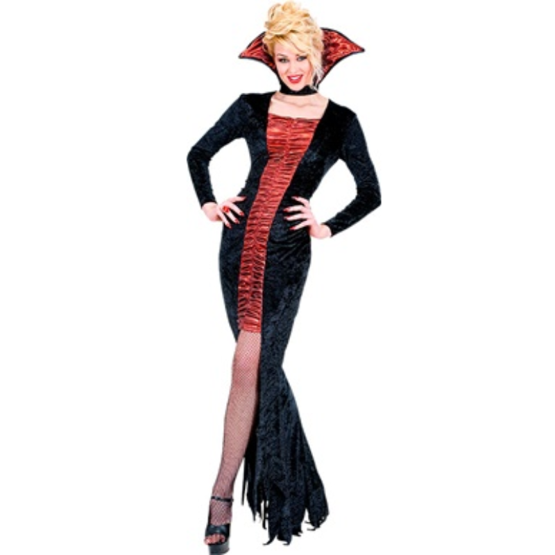 Déguisement femme vampire élégante