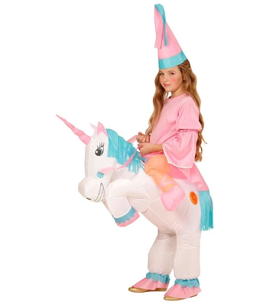 [WID75502] Aufblasbares Einhornkostüm für Kinder