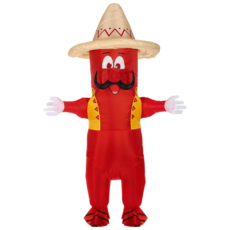 [WID75514] Inflatable Chilli Pepper Costume for Adults
