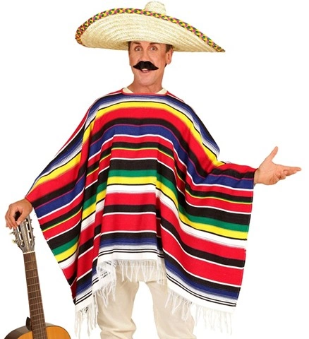 [WID75722] Mexican poncho