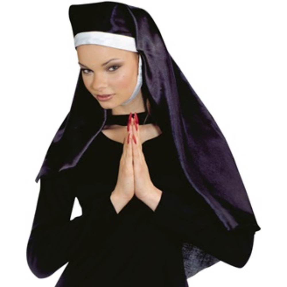 [WID8428S] Satin Nun Hat