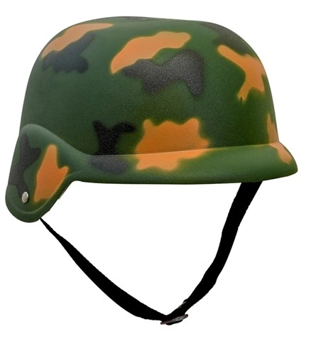 [WID8581M] Militärhelm in Camouflage aus Kunststoff