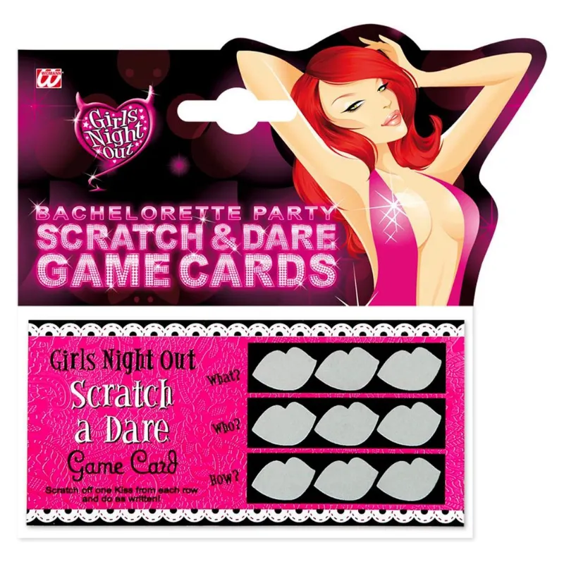 Set de 6 cartes à gratter EVJF